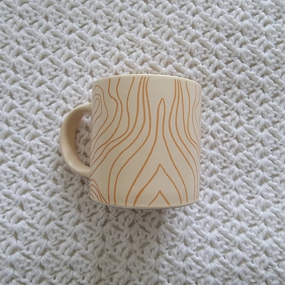 Whitney Kerney for Causebox Coffee Mug Cream/Orange 12oz